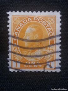 Timbres: CANADA, 1C, REY GEORGE V, AÑO 1912,